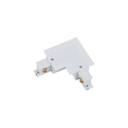 CTLS RECESSED POWER L CONNECTOR, RIGHT (L-R) WHITE 8230 3F