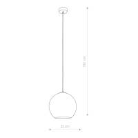 POLARIS SMOKED 9060, h=150 cm