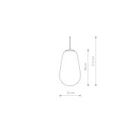 CAMELEON PEAR M TR/G 8533, h=51,5 cm