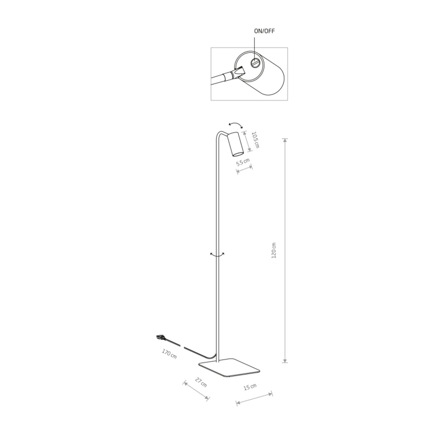 MONO FL WHITE/GOLD 7714