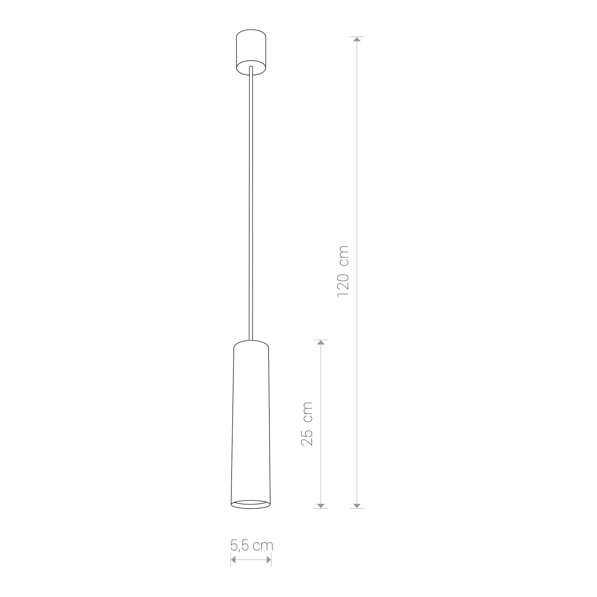 EYE BRASS I 8914, h=120 cm-1