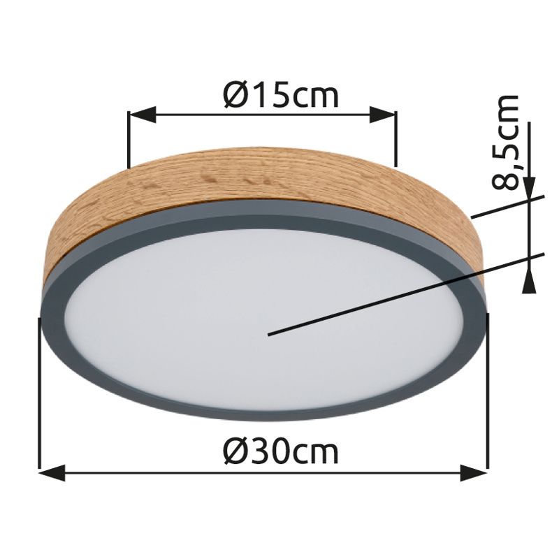GLOBO DORO 416080WD1R stropné svietidlo