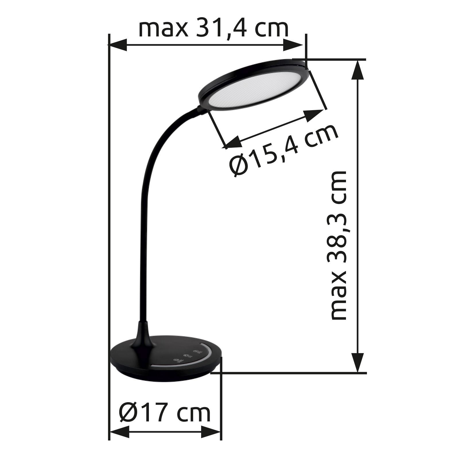 GLOBO KENNY 58483 stolová lampa