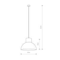 WORKS BLACK 6613, h=113 cm