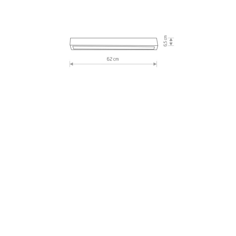 STRAIGHT LED BLACK CEILING 60 7597 (pôvodné ID 9623)