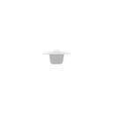 CTLS RECESSED DEAD END CAP WHITE 8688 3F