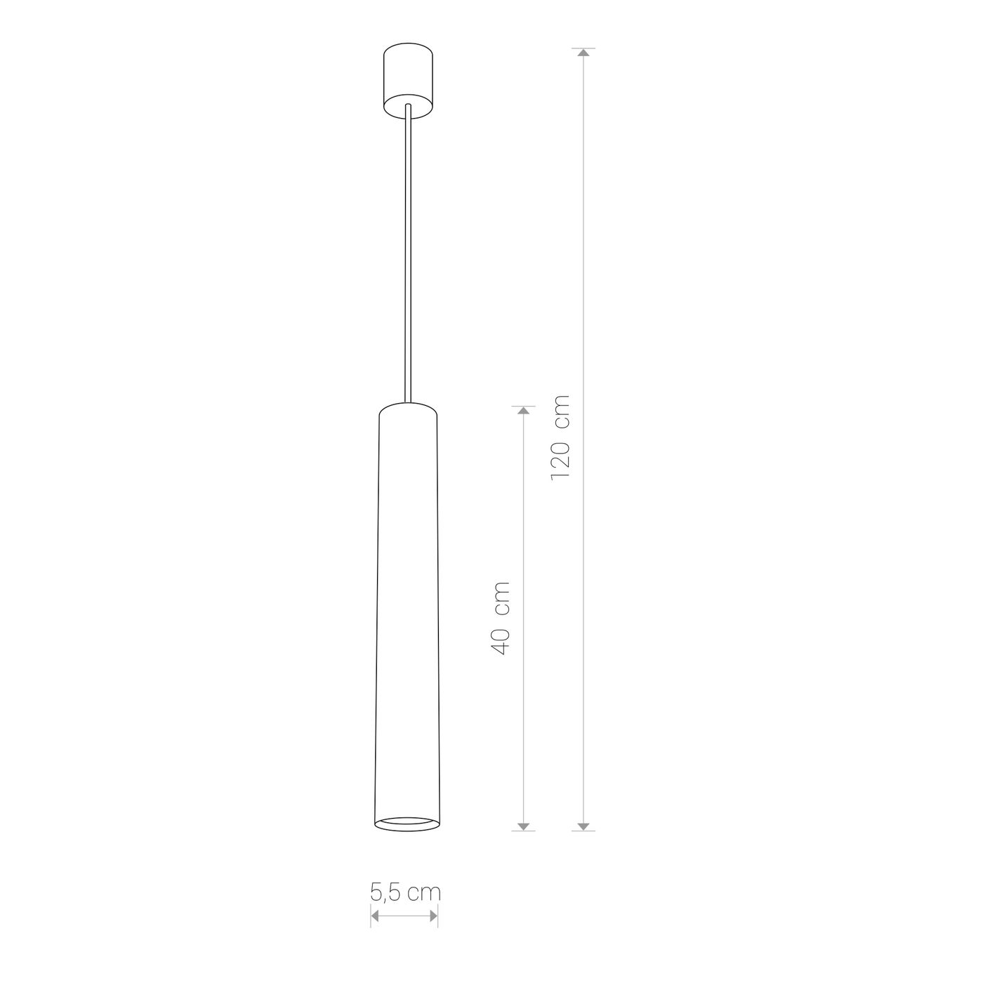 EYE BRASS I 8800, h=120 cm