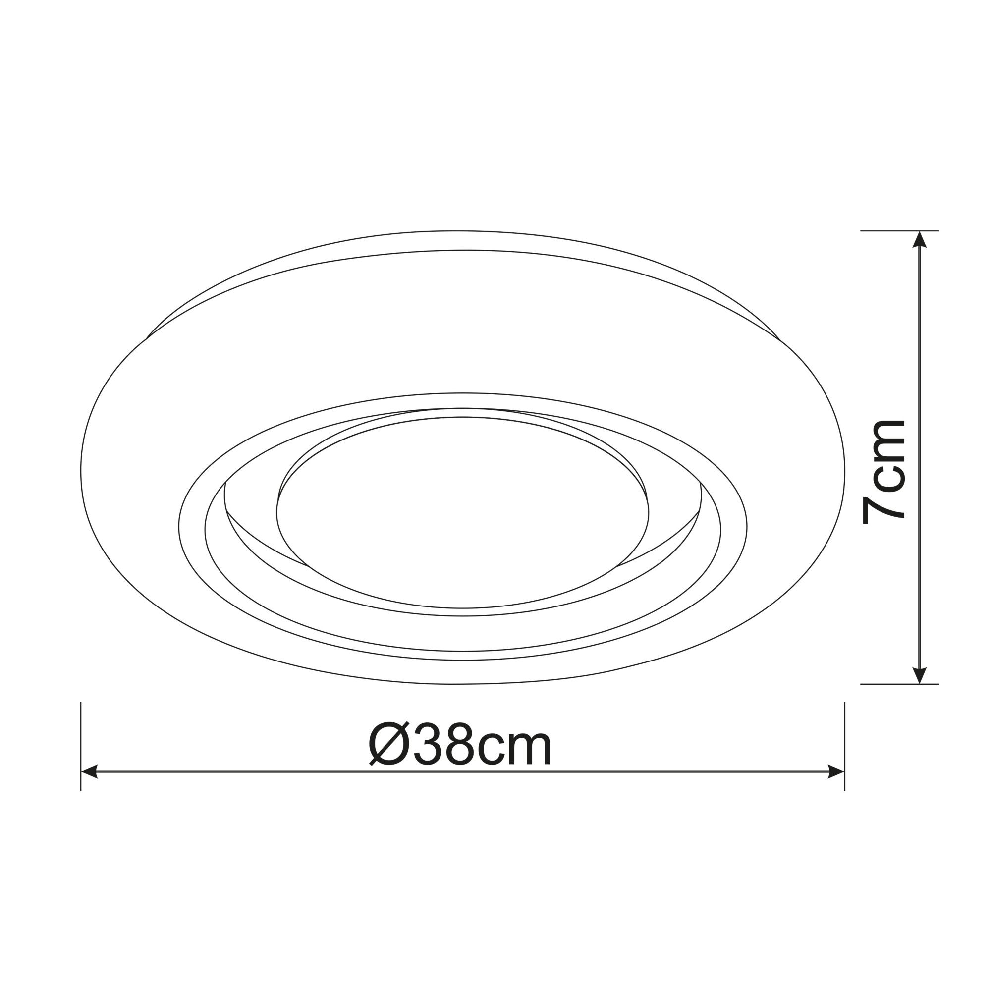 GLOBO RADA 483111-24 stropné svietidlo