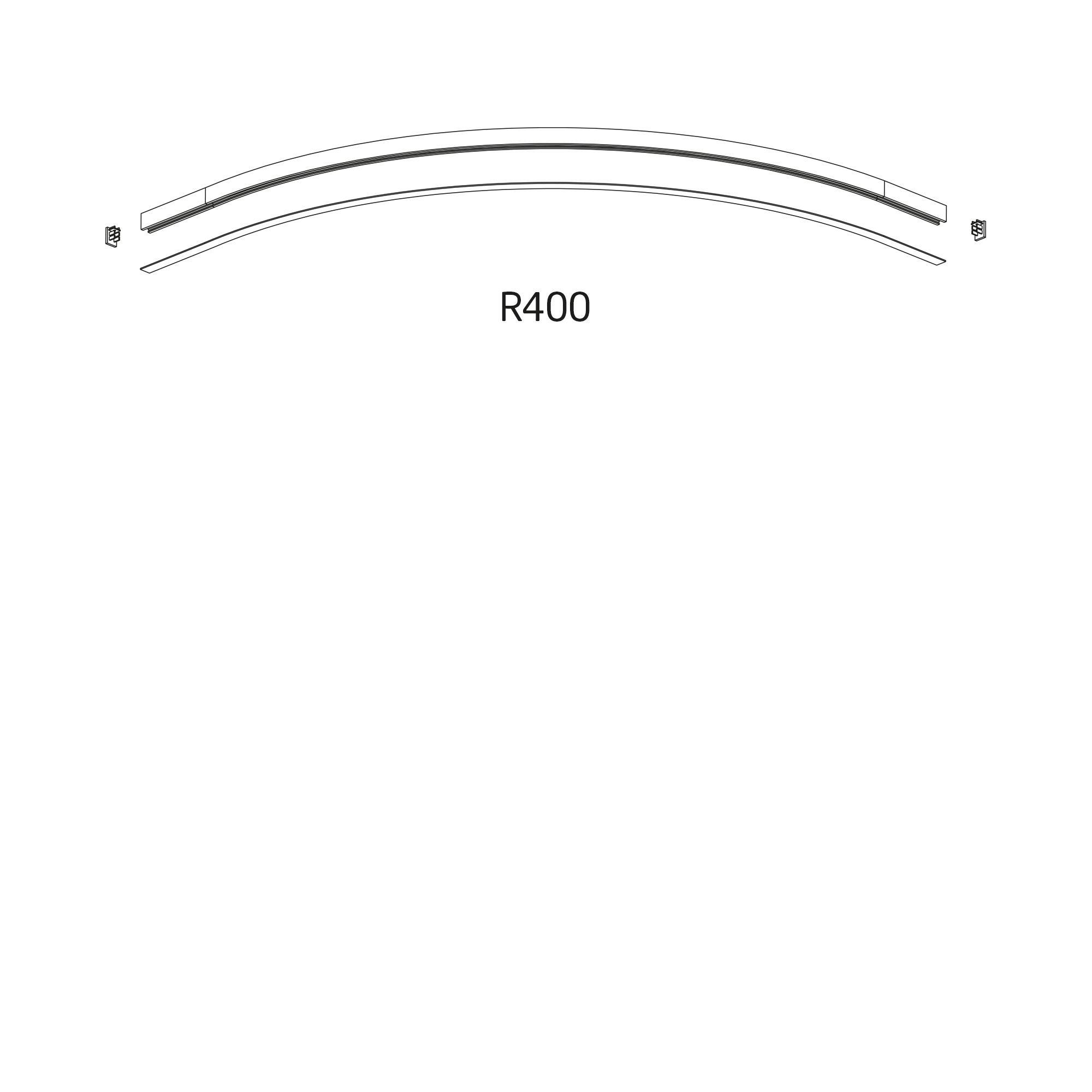 NANO - LVM CURVE TRACK R400 11737