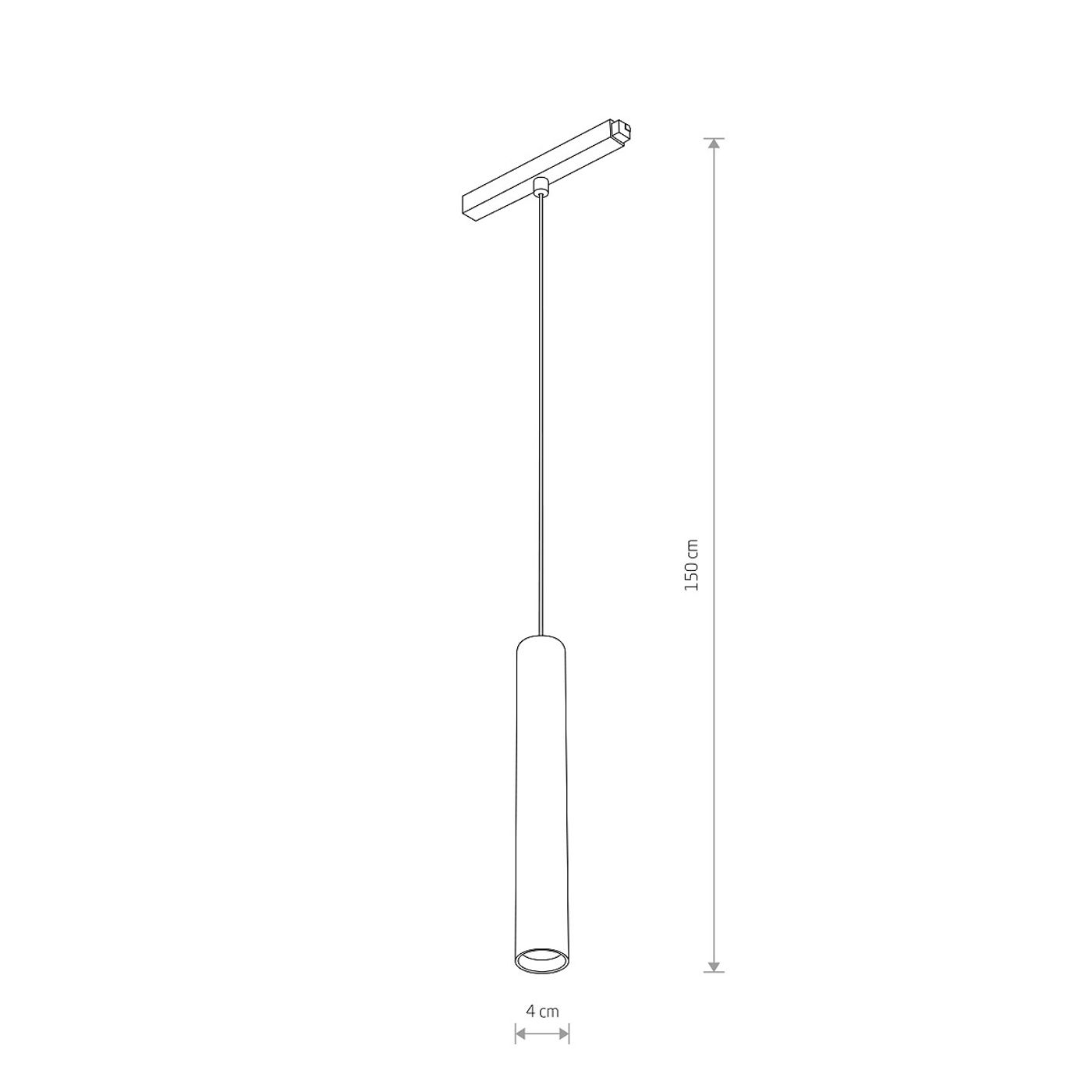 LVM ROLLER LED 9W 10146, h=max 150 cm