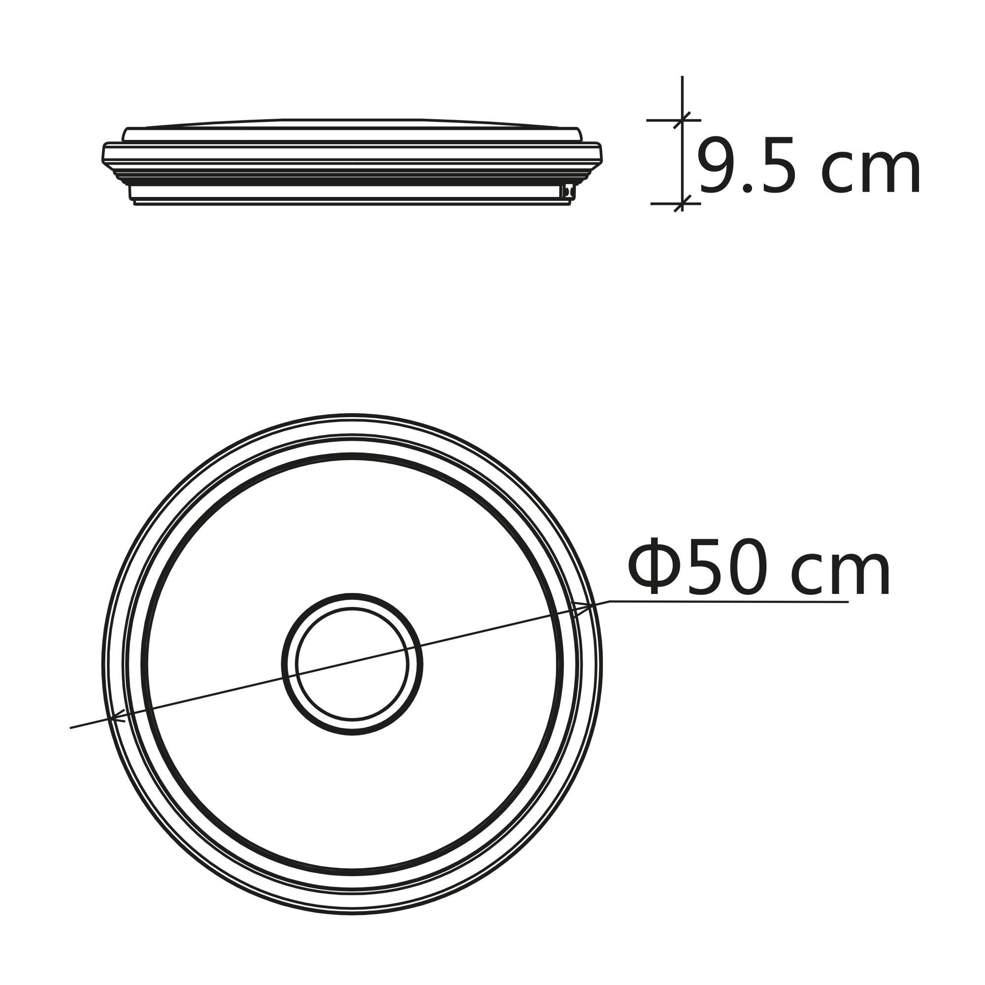 GLOBO DANI 48389-40 stropné svietidlo