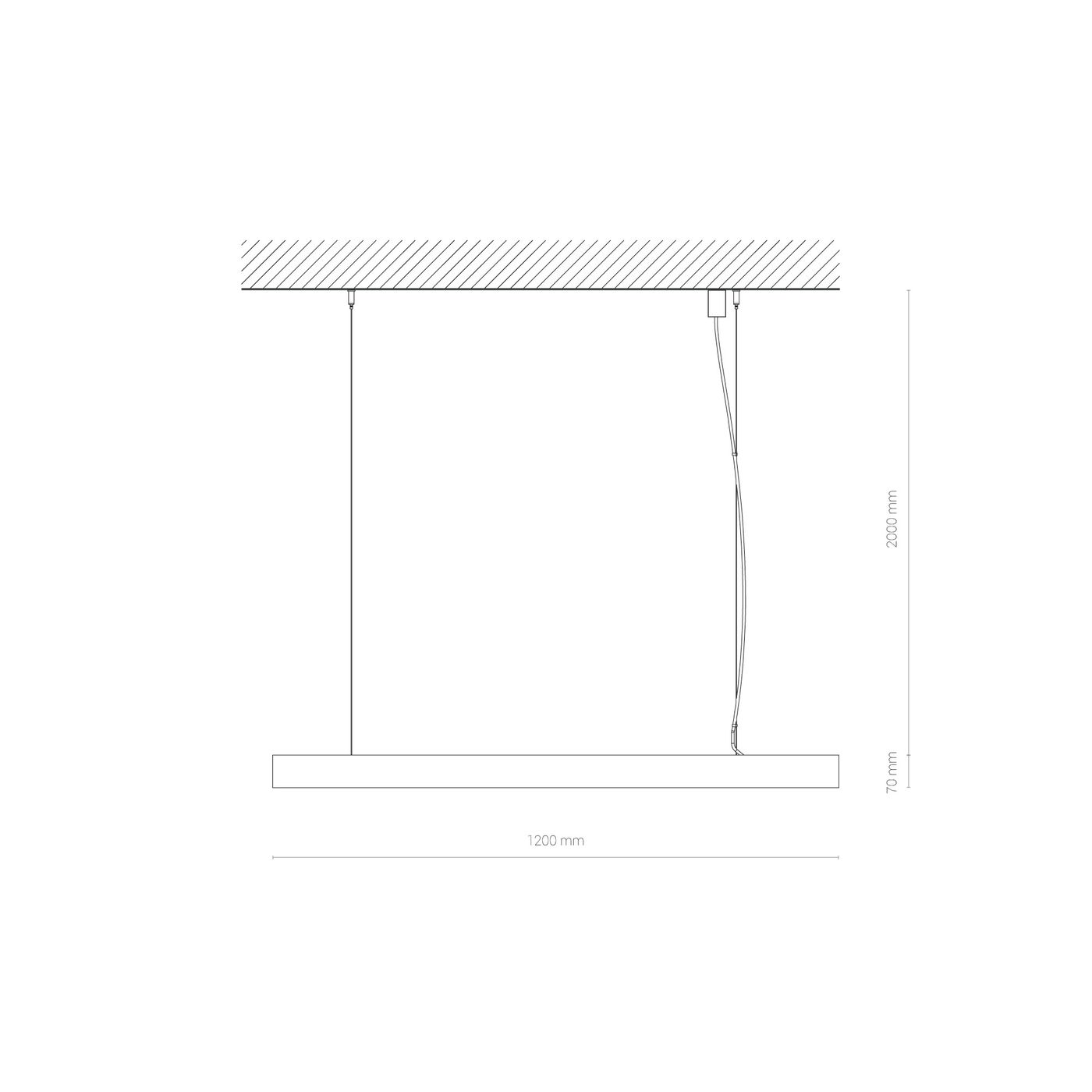 CL OFFICE PRO LED 120 WHITE 4000K IP20 10212