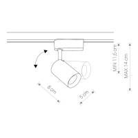 IRIS LED WHITE 8997, 4000K, 530lm, 30°, 30 000h 1F