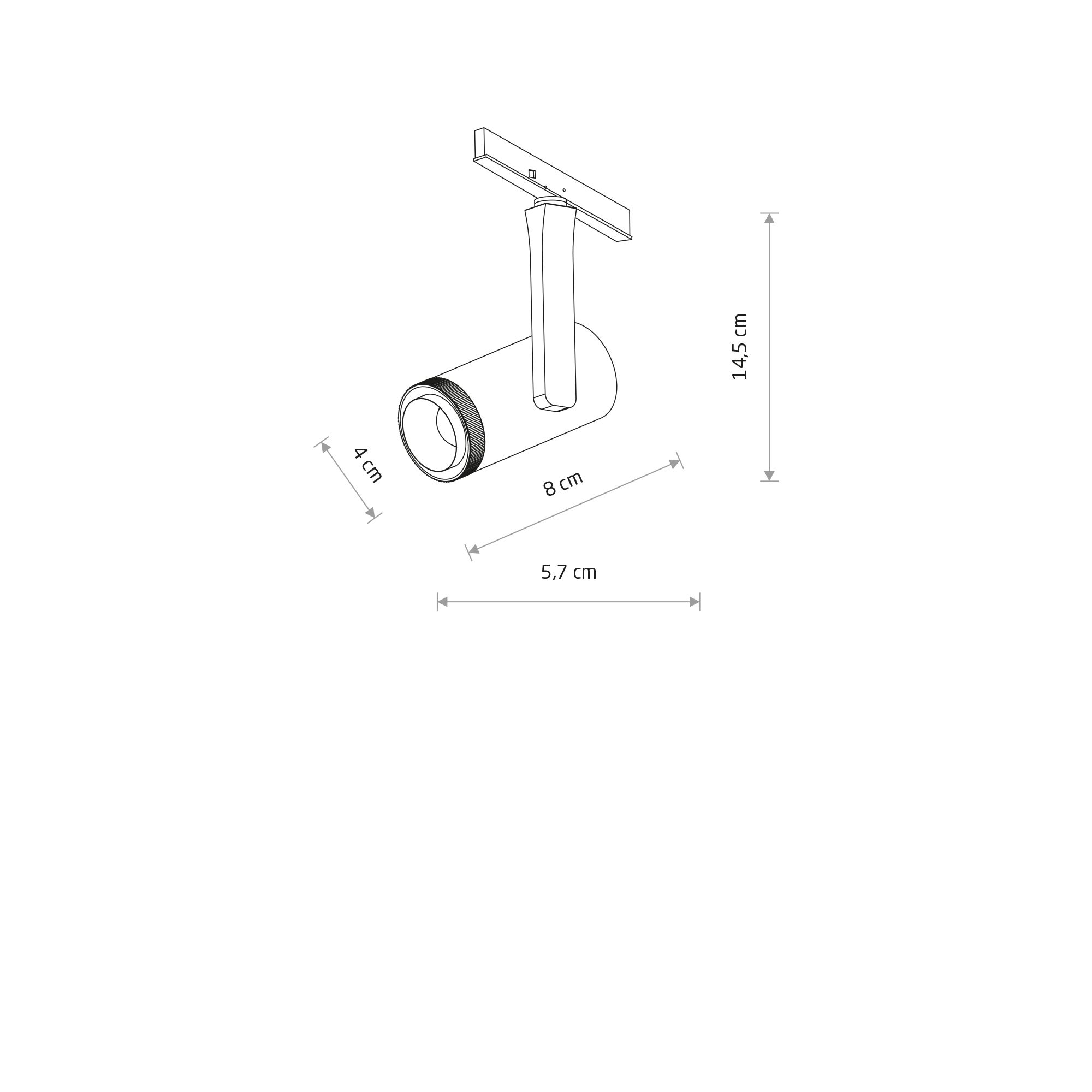 NANO - LVM SPOT ZOOM LED 7W 11715