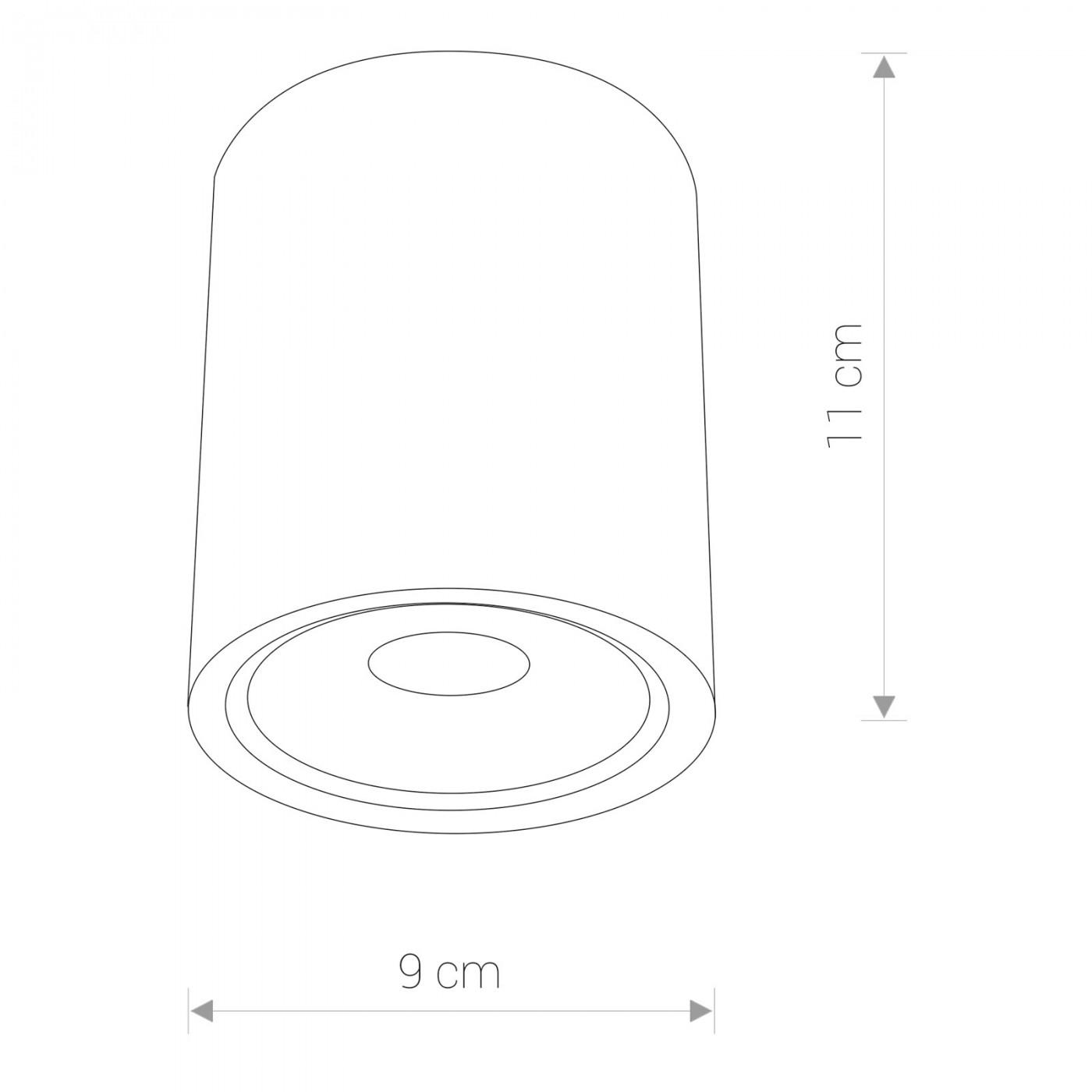 EDESA LED 9108, 3000K, 460lm, 68°, 10 000h, Ø=9 cm-1