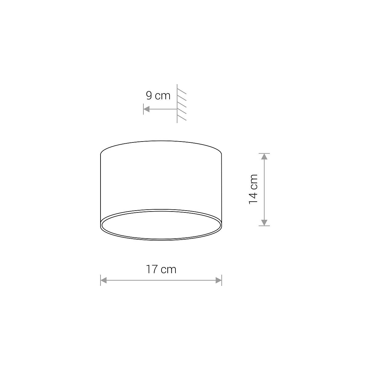 ELLIPSES LED BLACK 8182-1