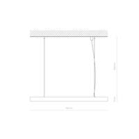 CL OFFICE PRO LED 150 BLACK 3000K IP20 10213