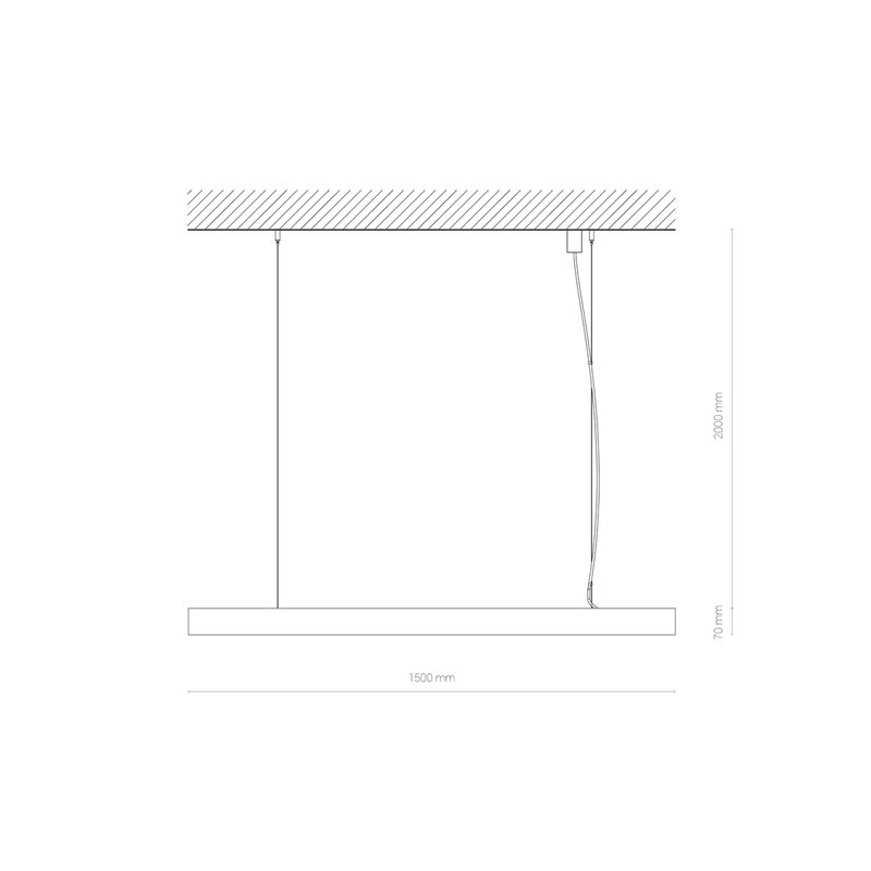 CL OFFICE PRO LED 150 BLACK 4000K IP20 10214