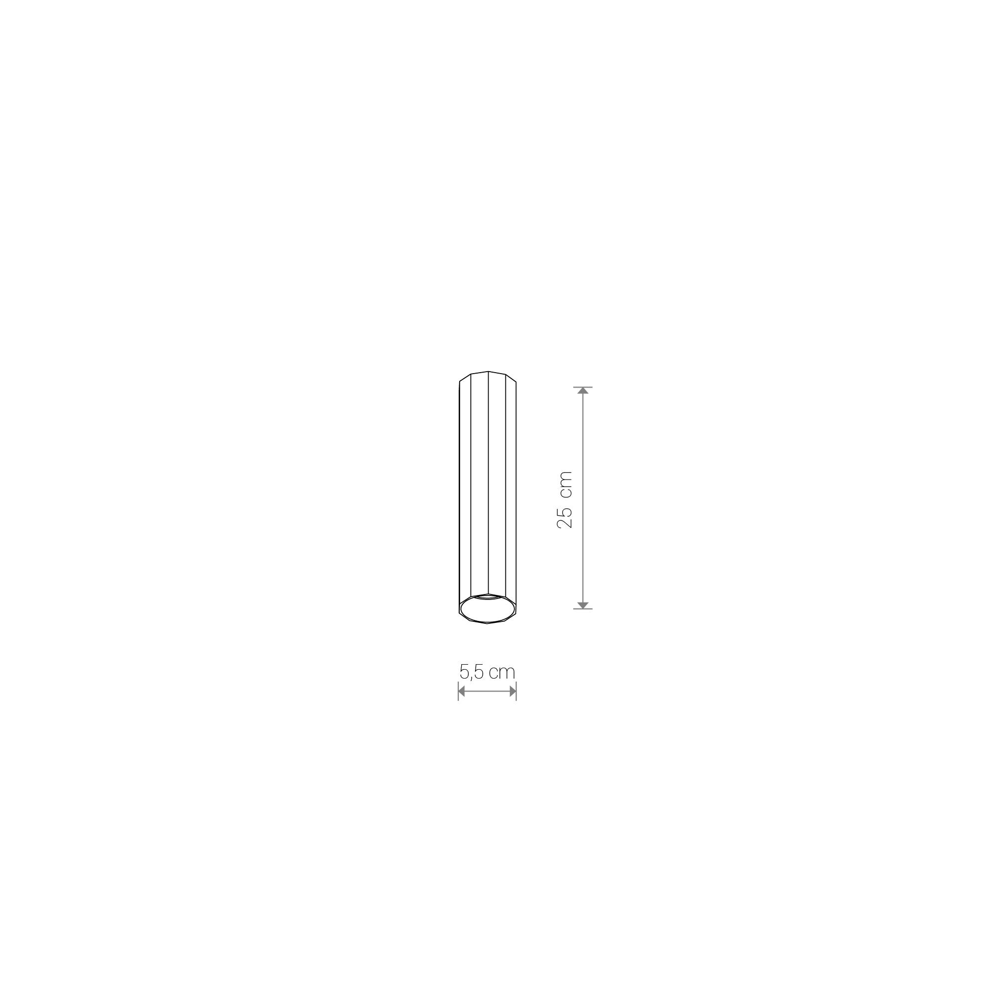 CAMELEON POLY M WH 8474, h=25 cm-1