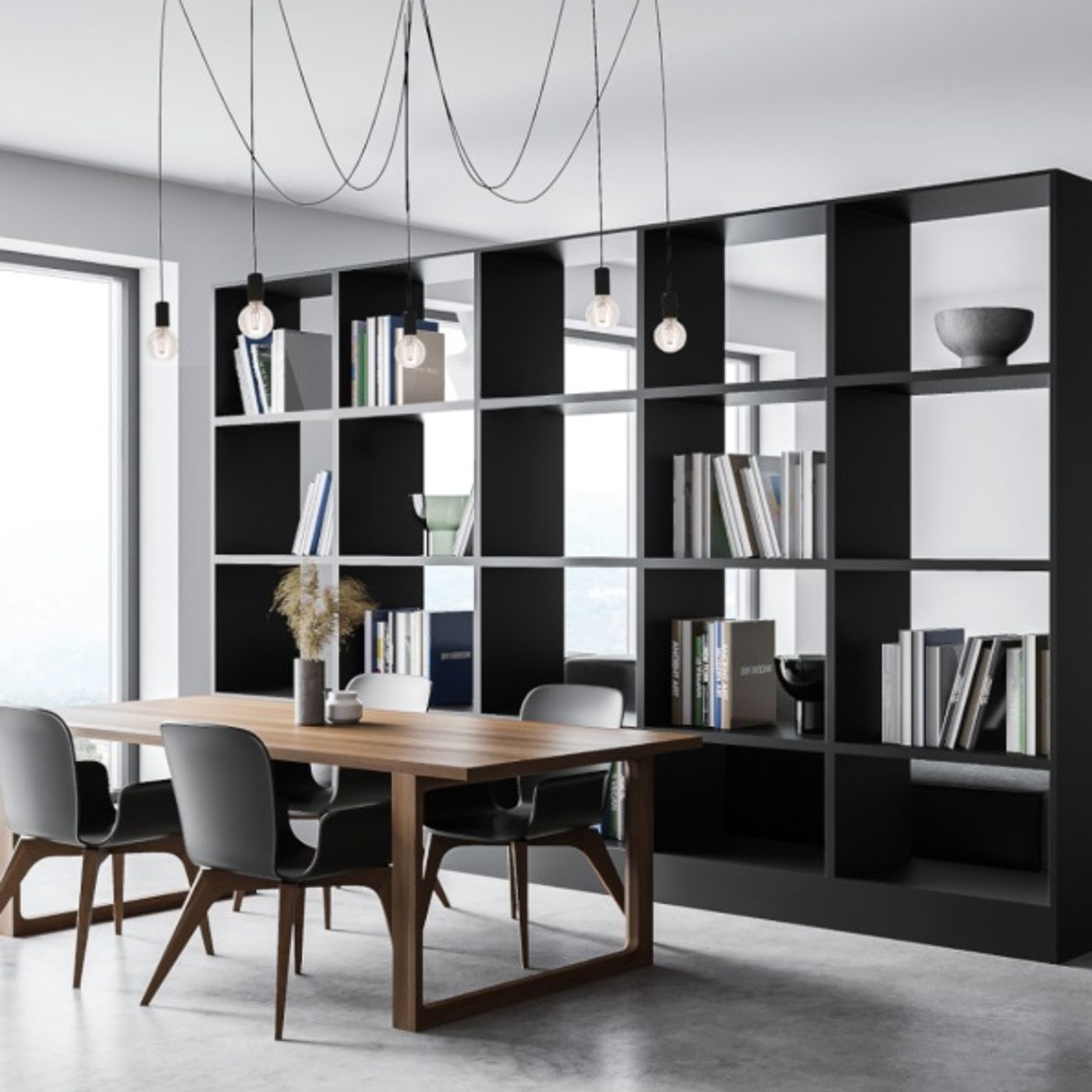 SPIDER BLACK 6785, h=300 cm