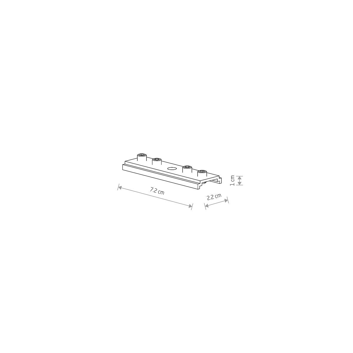 LVM TRACK BUCKLE 10171-1