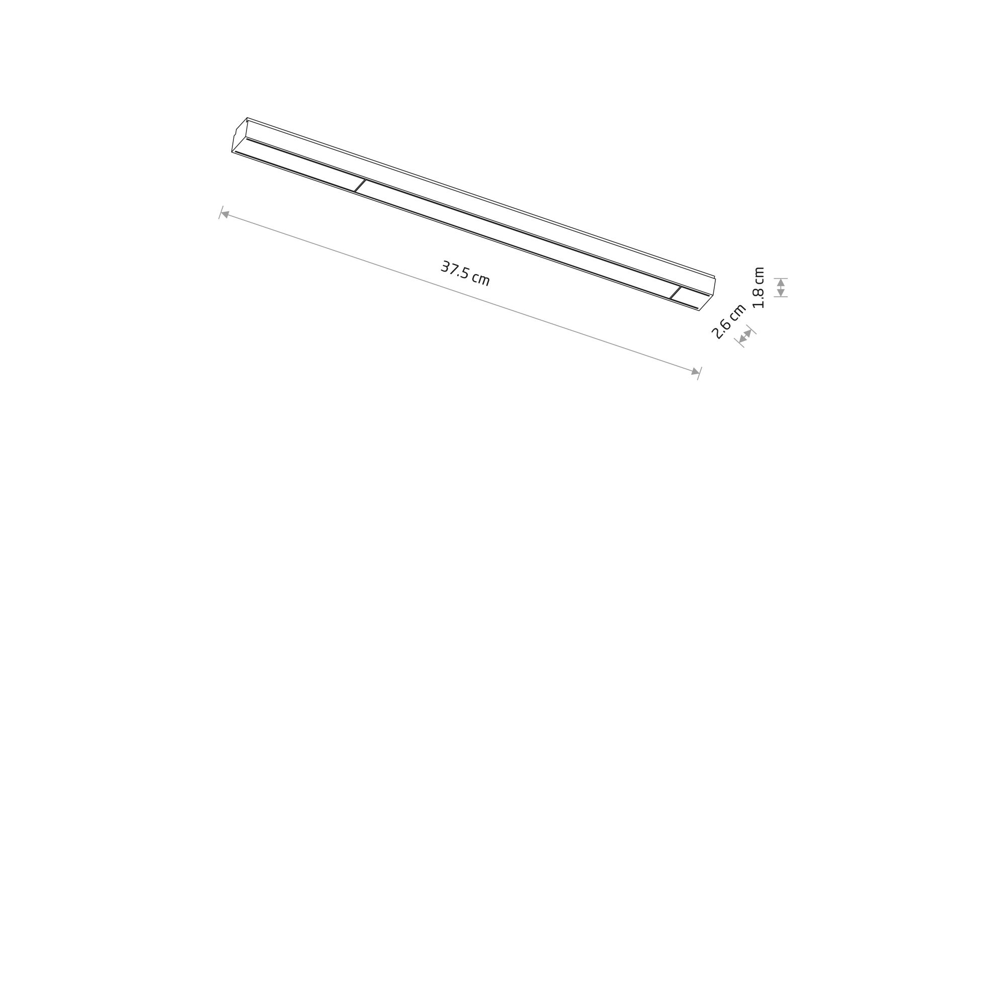 UT-LVM LINE LED 12W 11333