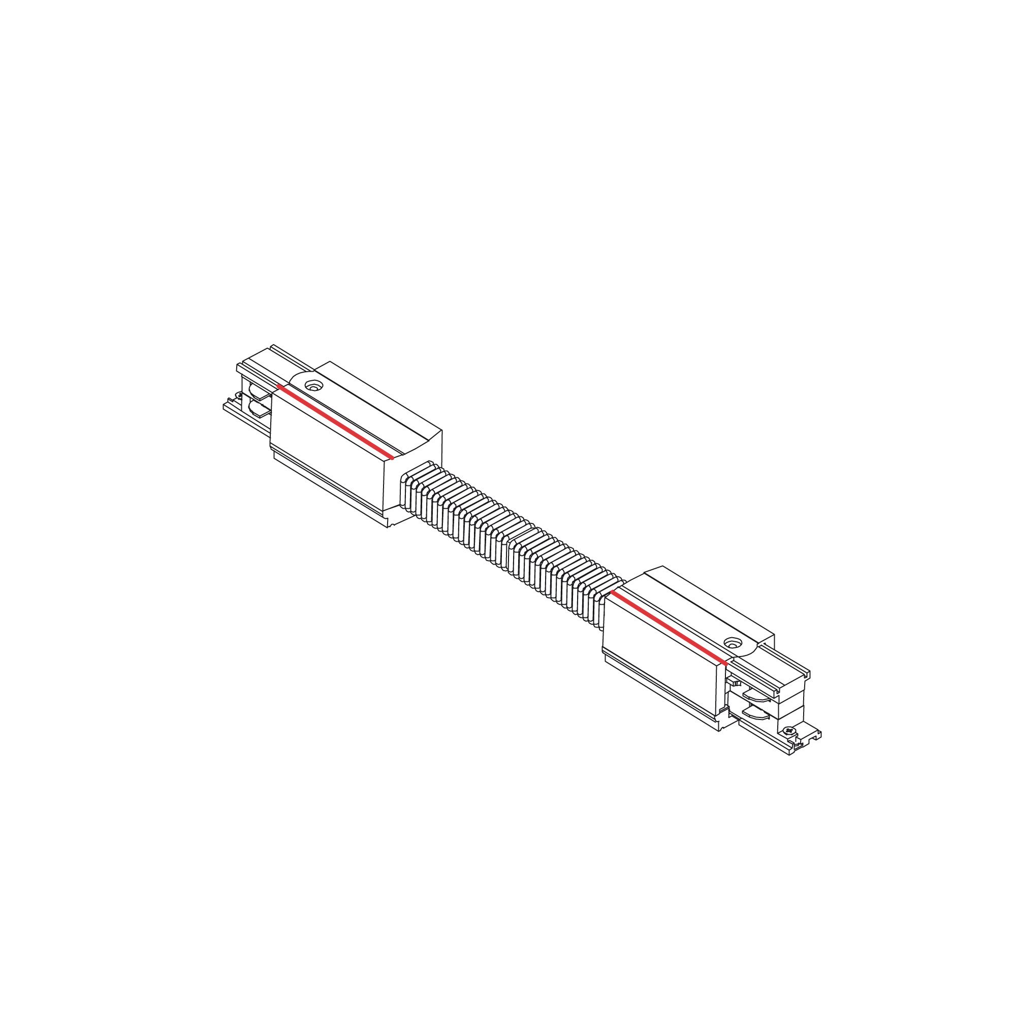 CTLS POWER FLEX CONNECTOR WHITE 8698 3F
