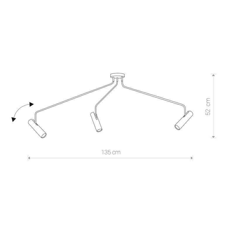 EYE SUPER WHITE 6491, h=52 cm