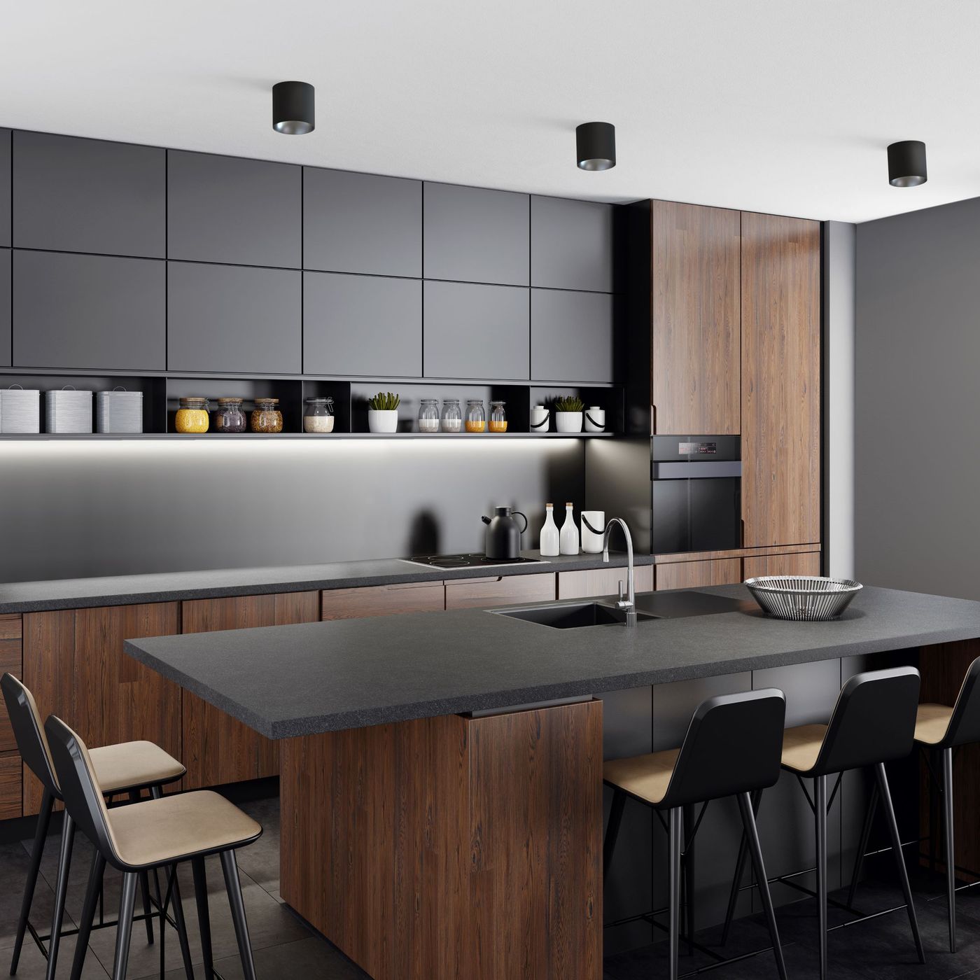 POINT TONE BLACK/SILVER 8223