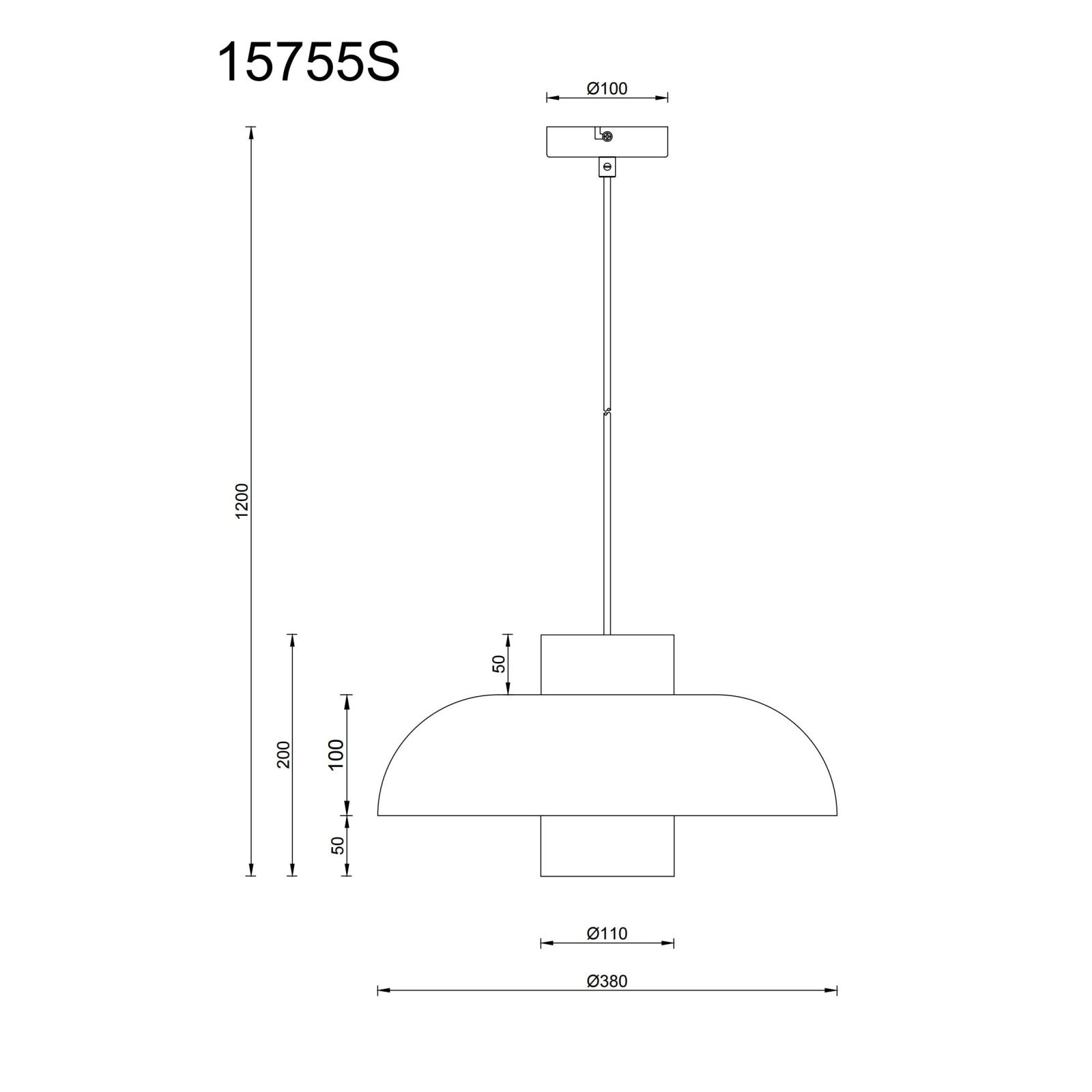 GLOBO LOWE 15755S závesné svietidlo