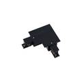 CTLS RECESSED POWER L CONNECTOR, RIGHT (L-R) BLACK 8231 3F