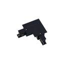 CTLS RECESSED POWER L CONNECTOR, RIGHT (L-R) BLACK 8231 3F