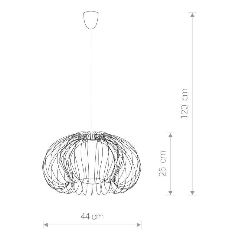 MERSEY WHITE I 5295, h=120 cm