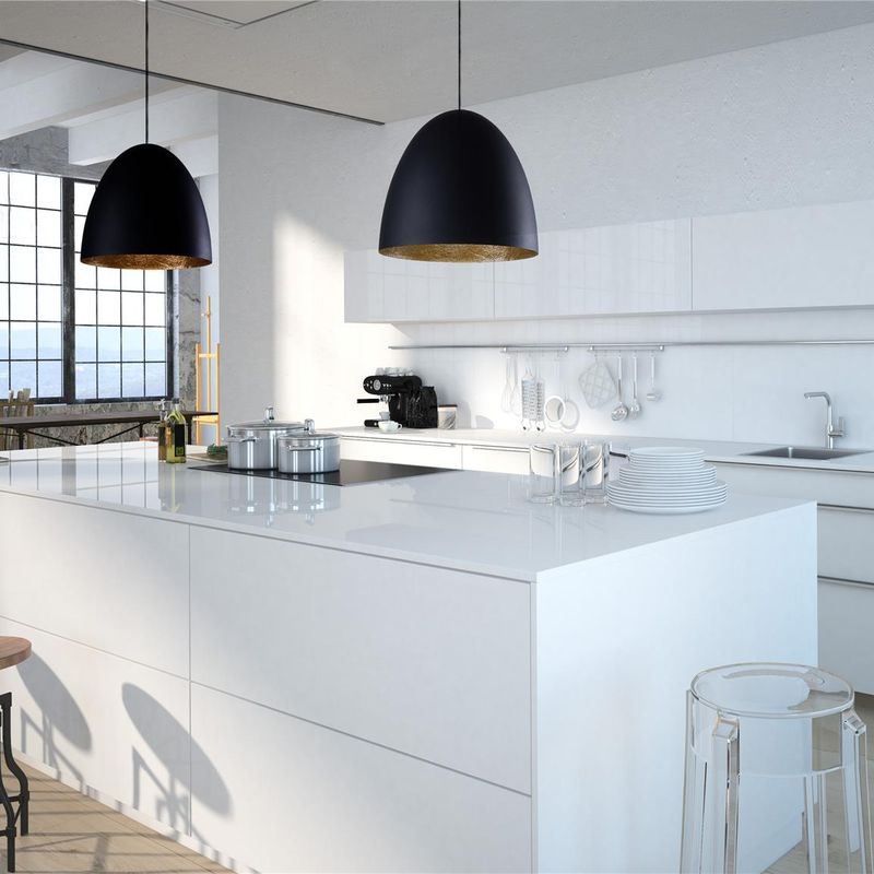 EGG BLACK 9022, h=150 cm