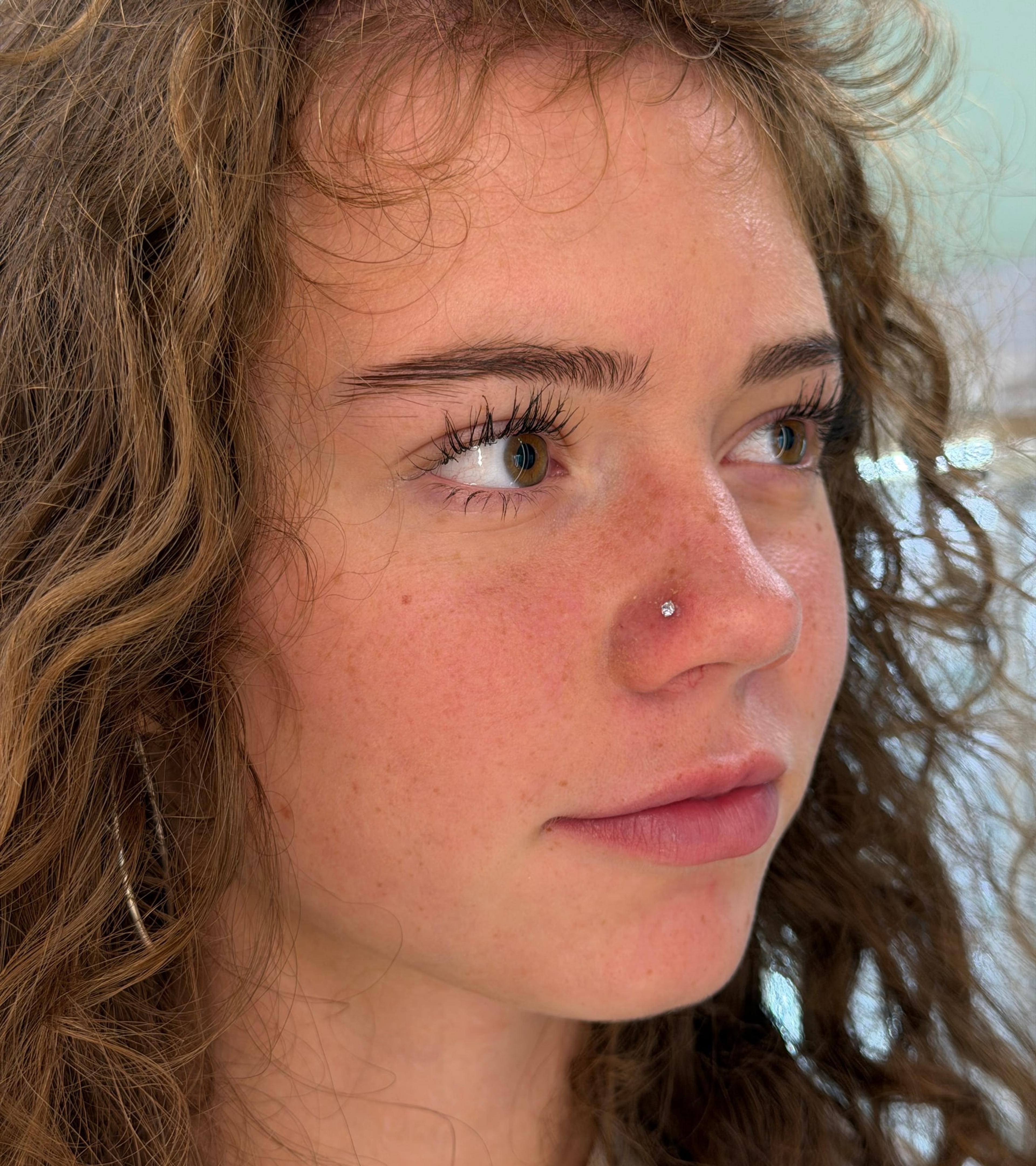 Nostril piercing