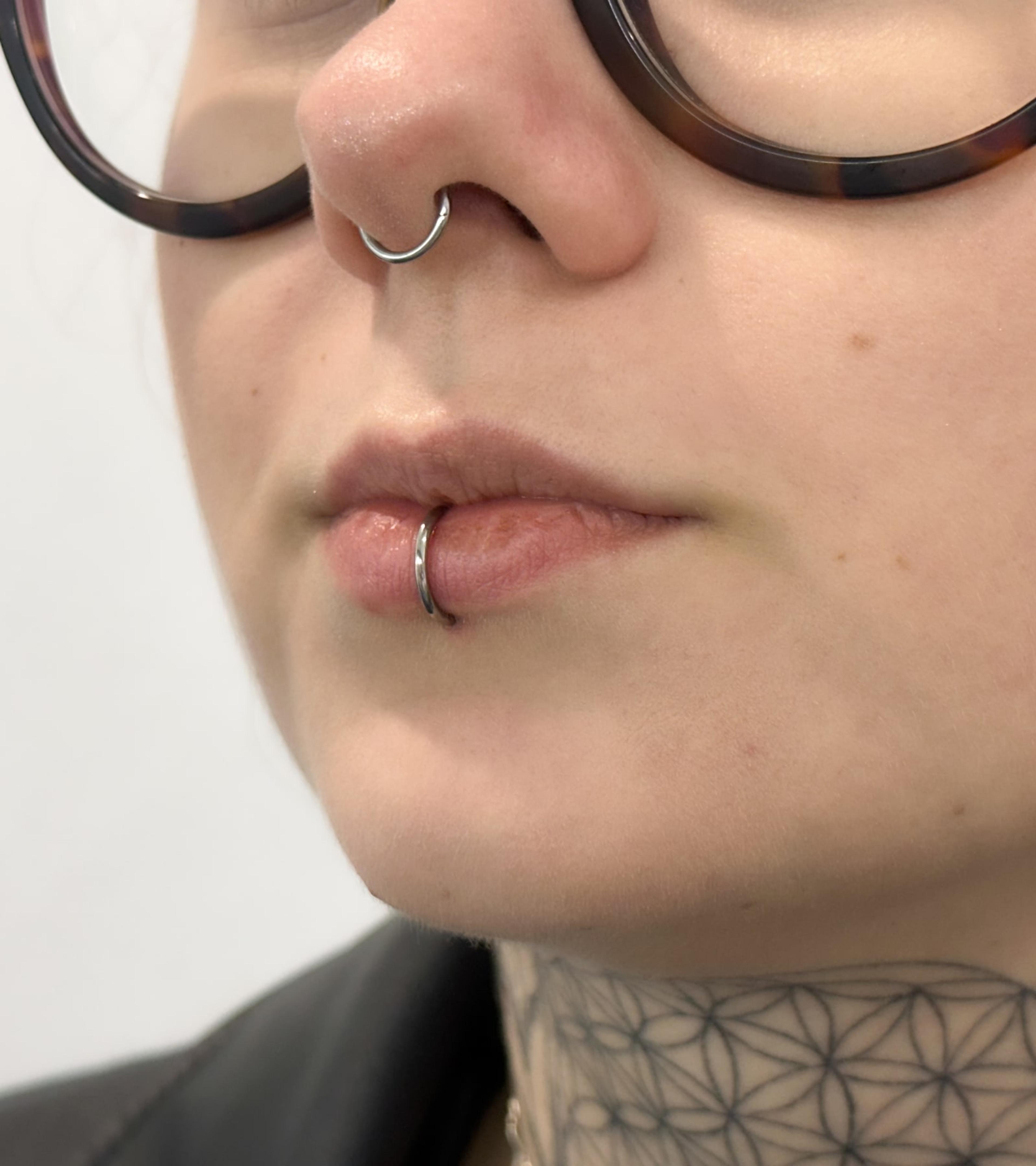 Septum a piercing pery