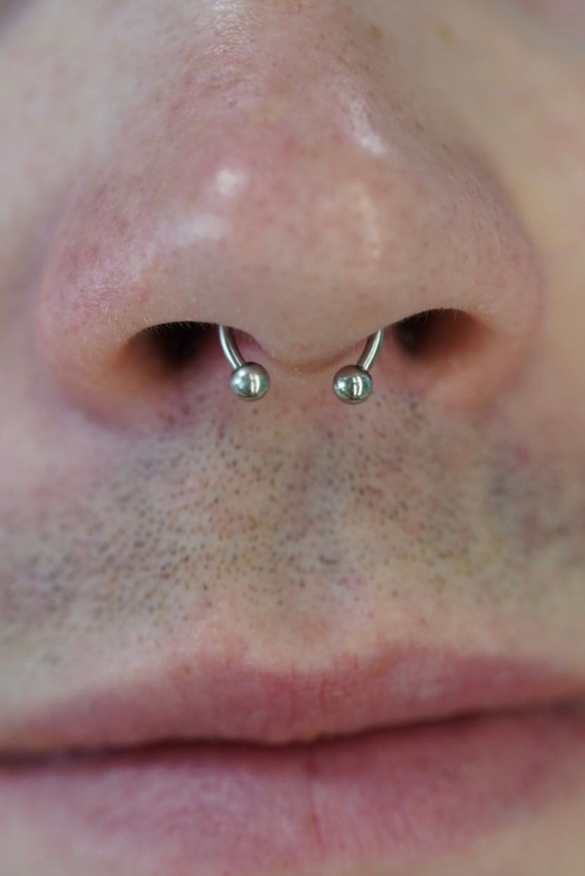 Piercing septum