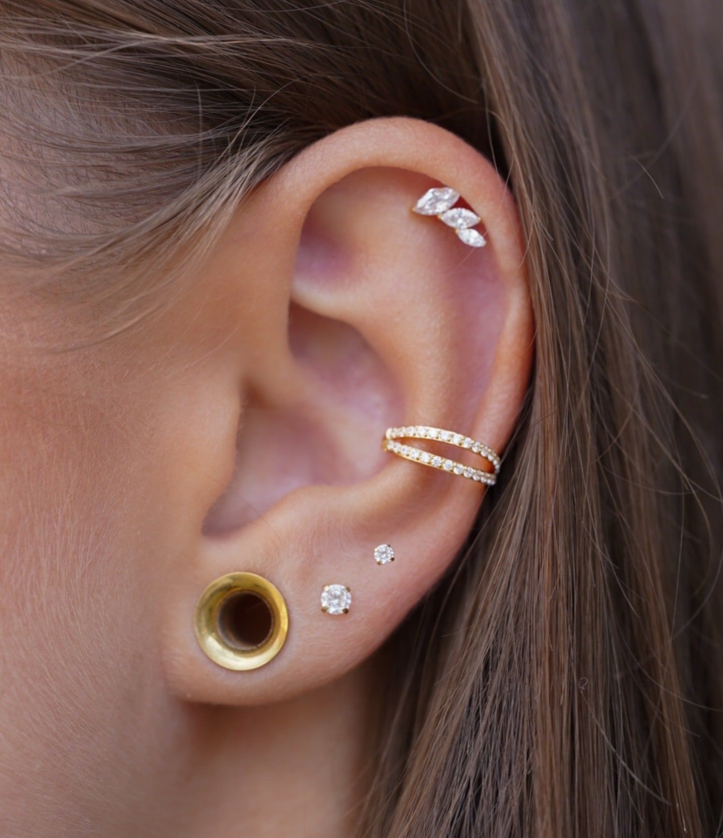 Helix, conch a piercingy laloka