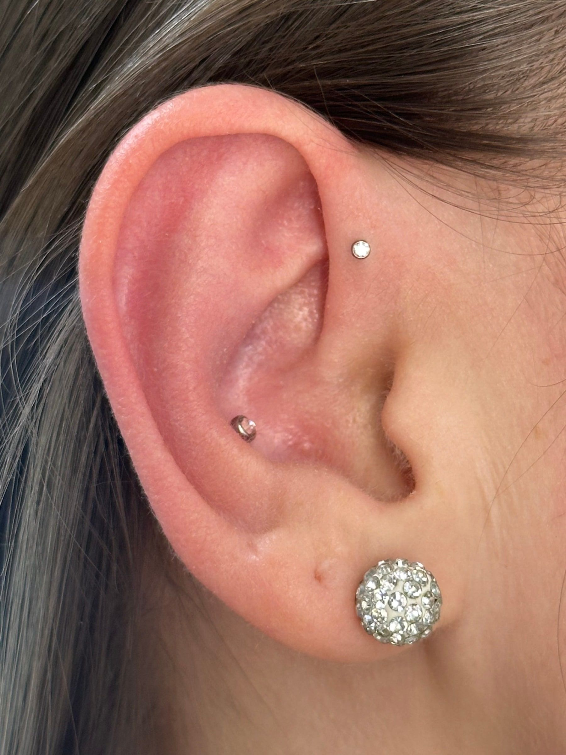Helix, conch a piercingy laloka