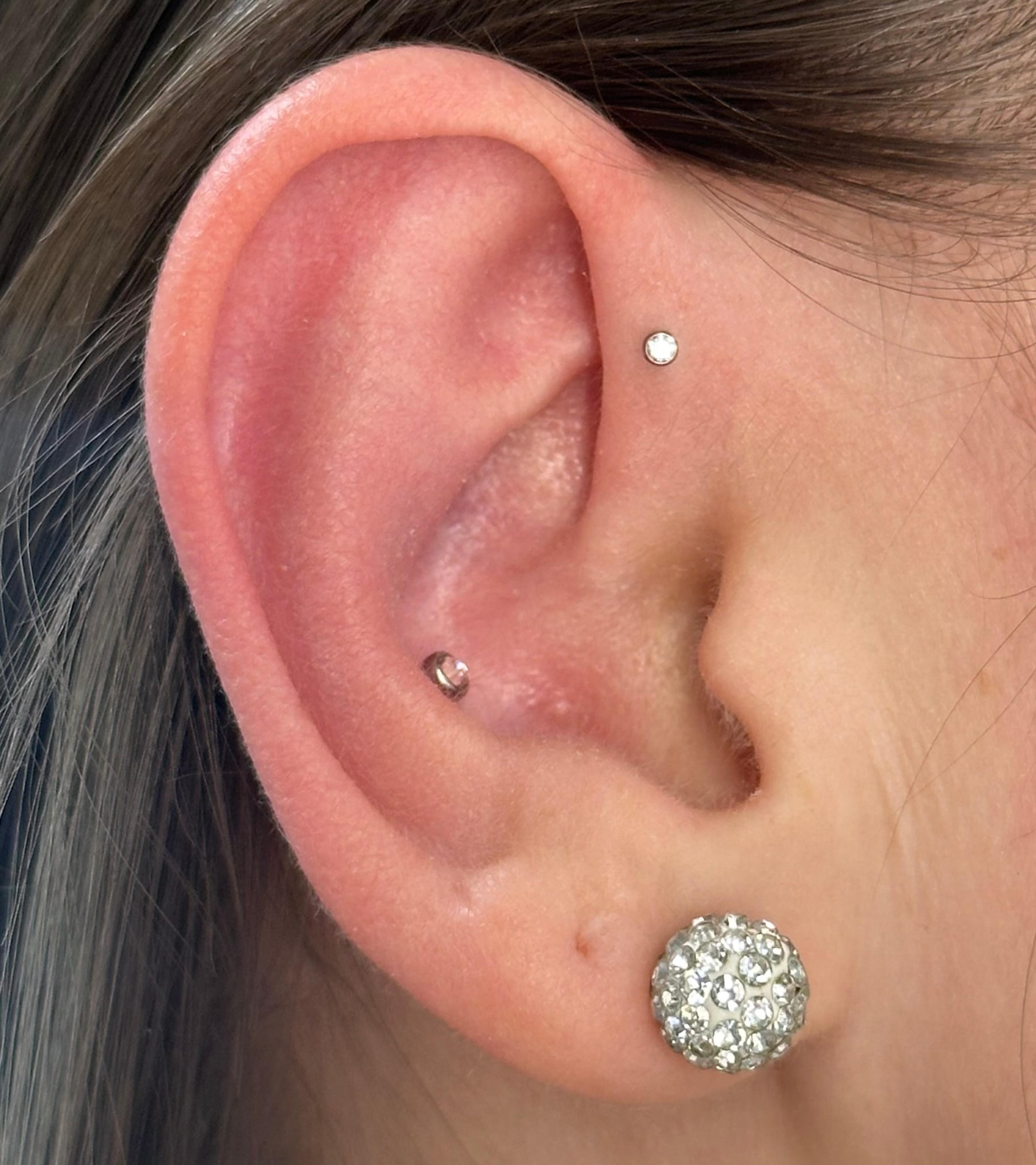Helix, conch a piercingy laloka