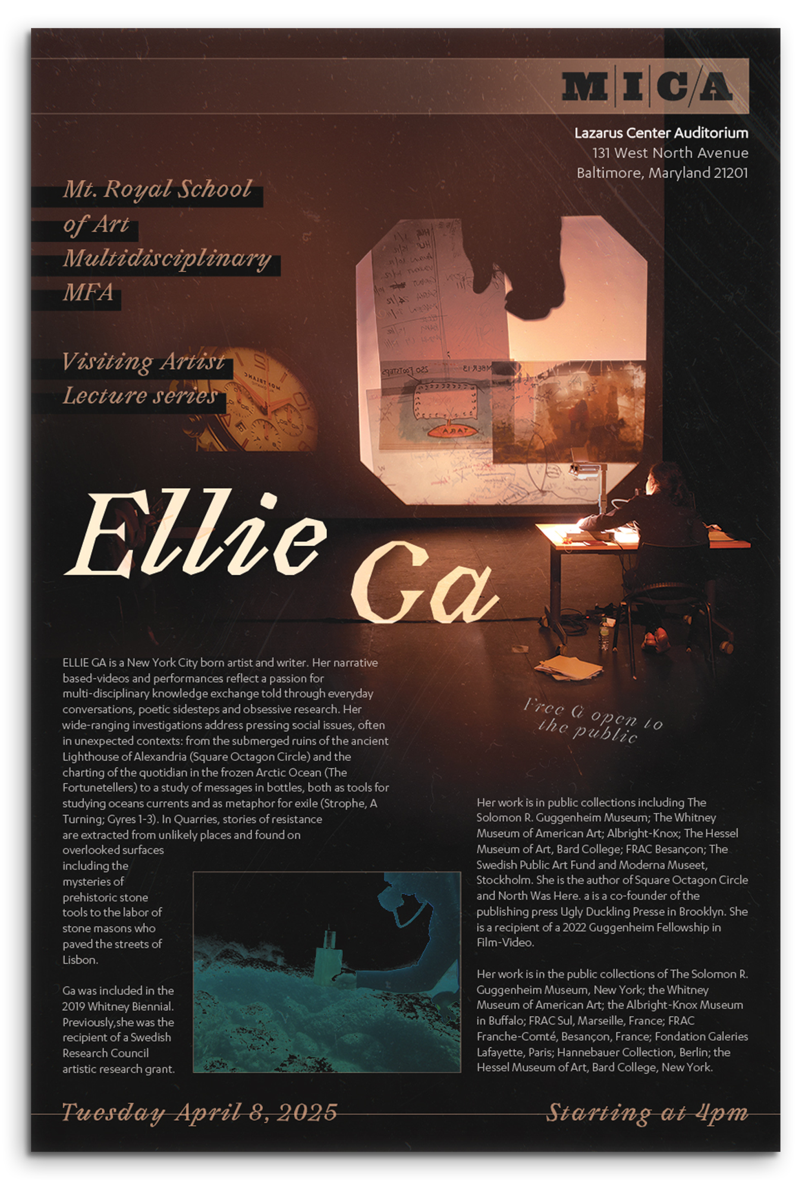 Ellie Ga Lecture Poster