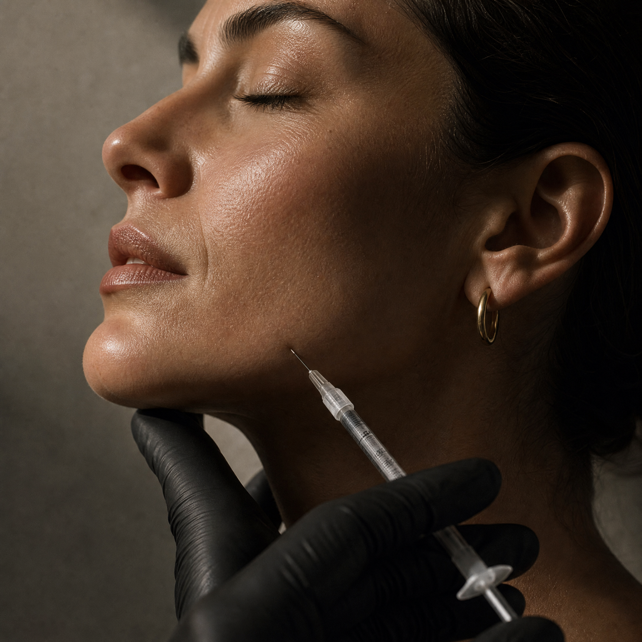 Neuromodulators (Botox) relax specific muscles that cause dynamic wrinkles