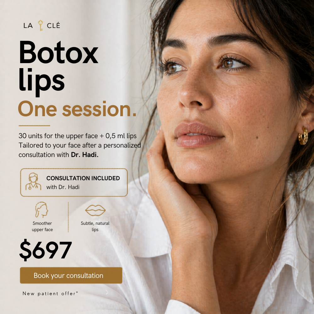 Neuromodulators and lip filler combo offer