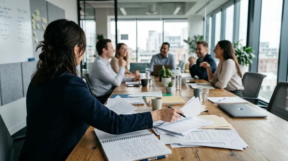 議事録の書き方｜社内会議で使える基本構成と実践テンプレート