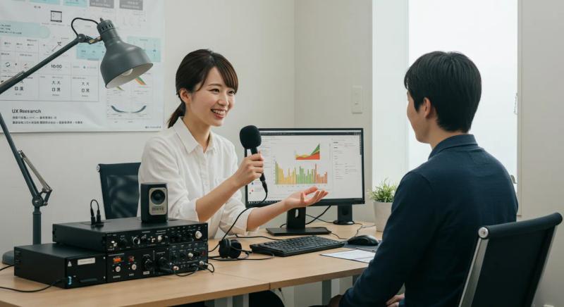 UXリサーチ現場から学ぶユーザーインタビューの記録と準備手法