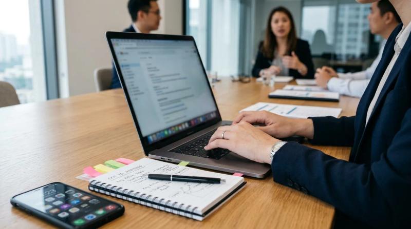 新社会人のための議事録作成ガイド｜準備・メモ・清書・共有まで完全解説