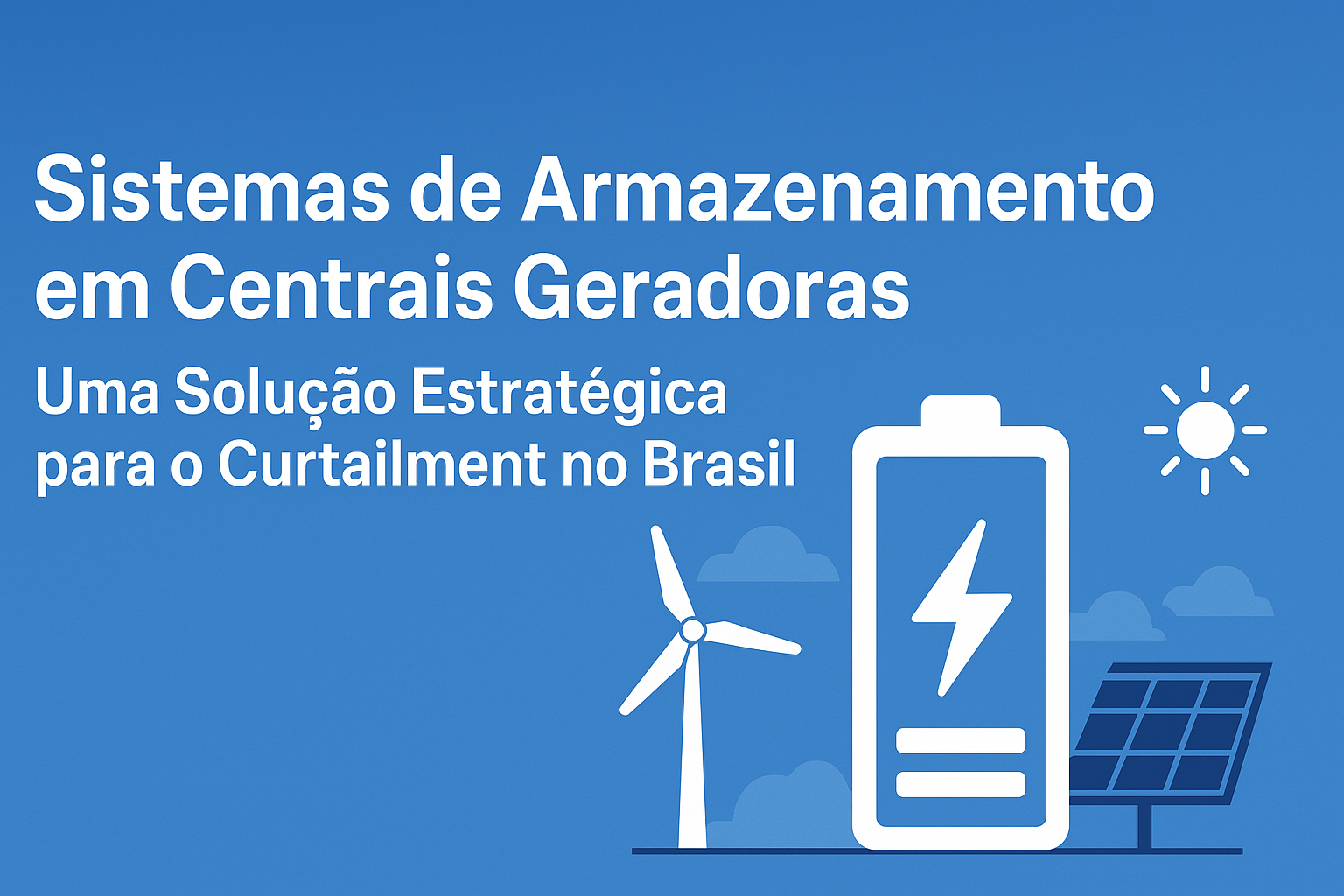 Sistemas de Armazenamento em Centrais Geradoras: A Solução Estratégica para o Curtailment no Brasil