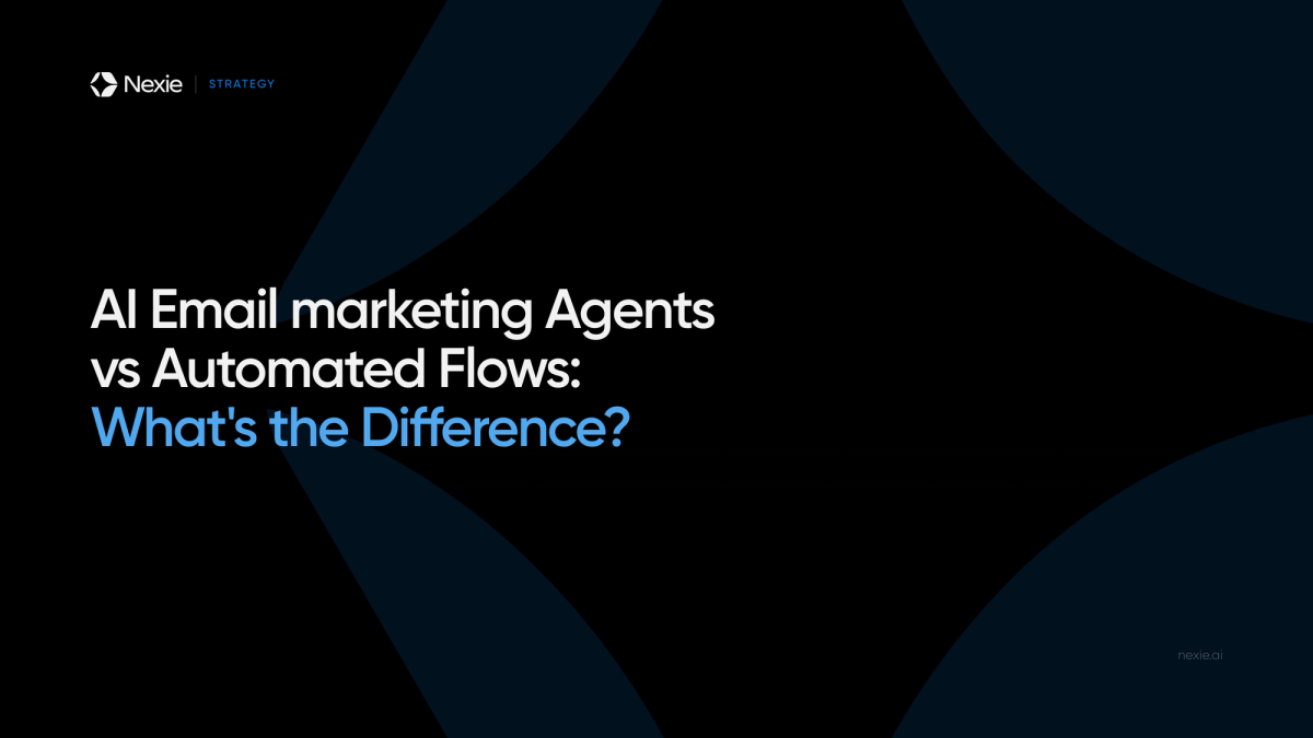 Nexie banner: Comparing AI Email Agents and Automated Flows