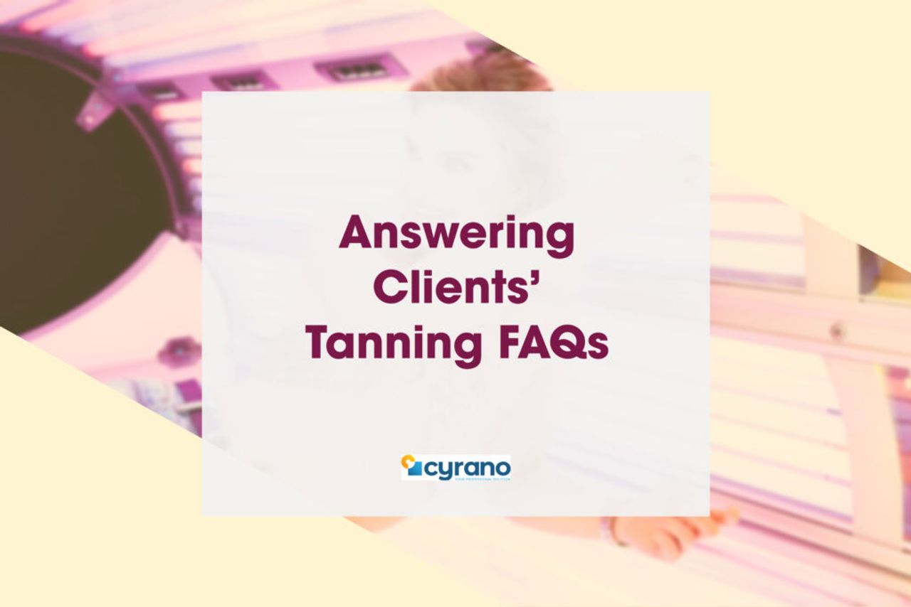answering clients' tanning FAQs
