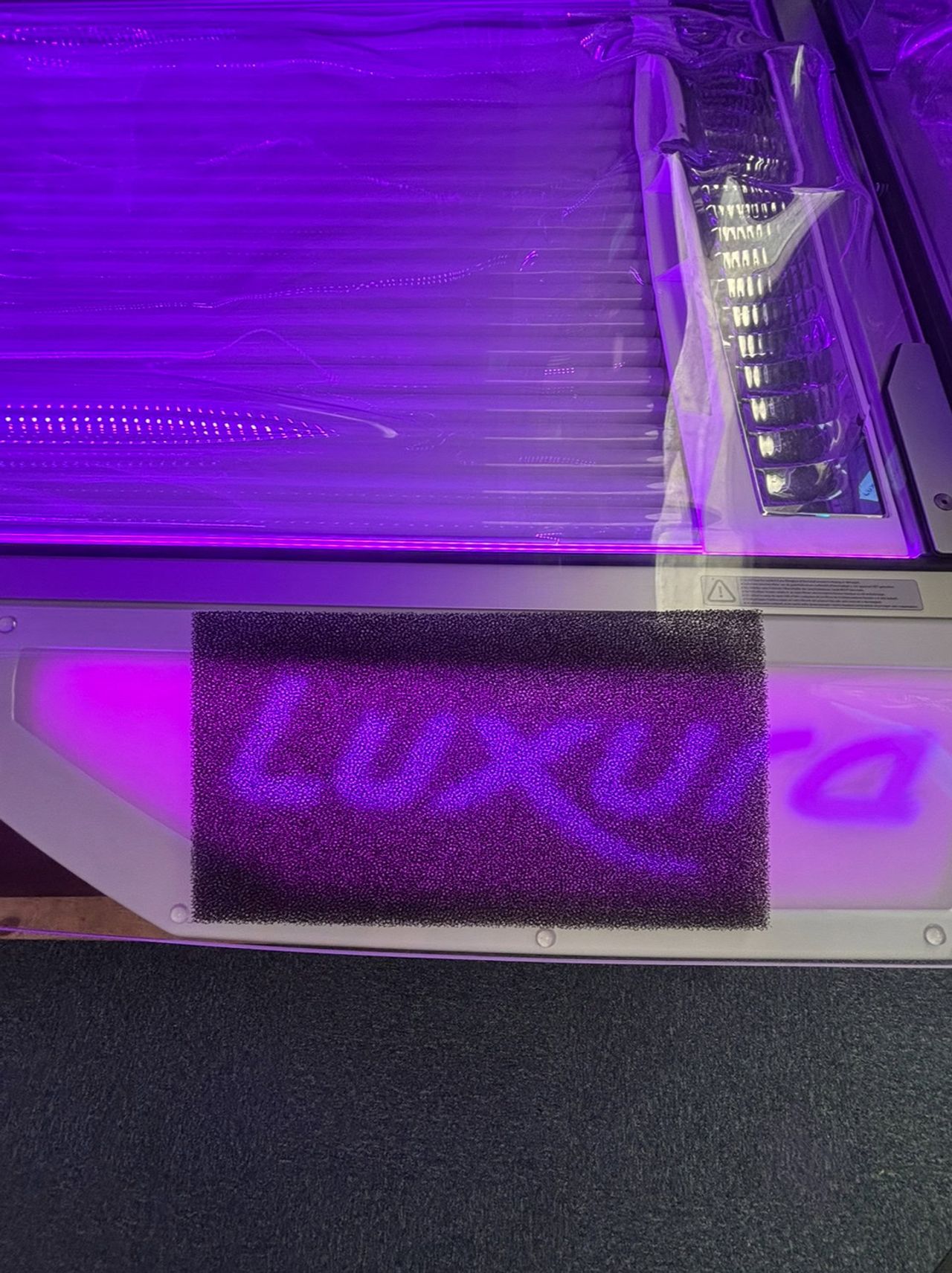 V6 filter mat pulled out
